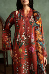 3 Piece Embroidered Cambric Suit