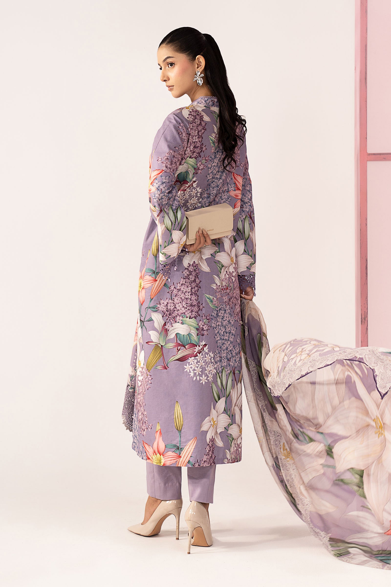 3 Piece Embroidered Lawn Suit