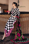 3 Piece Unstitched Embroidered Lawn Suit