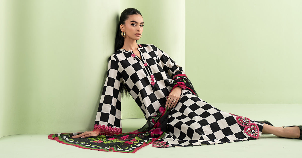 3 Piece Embroidered Lawn Suit