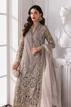 3 Piece Unstitched Embroidered Organza Suit | BD-3006