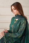 3 Piece Embroidered Chiffon Suit | MCS-25-106