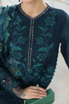 3 Piece Unstitched Embroidered Lawn Suit