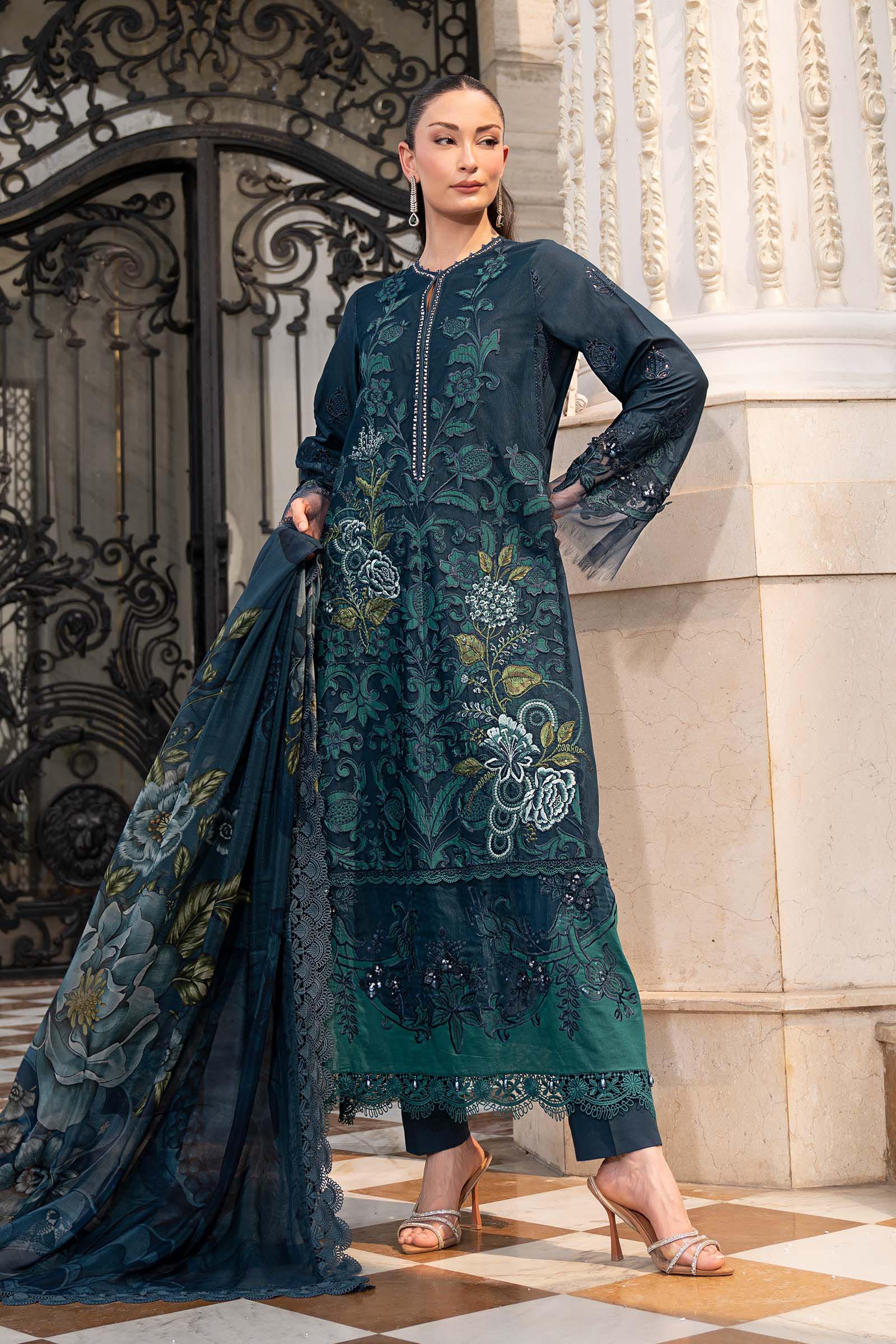 3 Piece Embroidered Lawn Suit