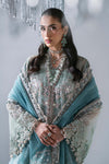 3 Piece Unstitched Embroidered Organza Suit