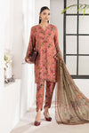 3 Piece Embroidered Linen Suit