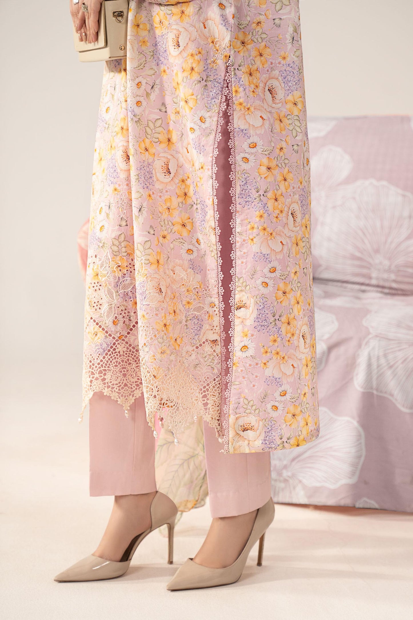 3 Piece Embroidered Lawn Suit