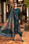 3 Piece Unstitched Embroidered Twill Linen Suit