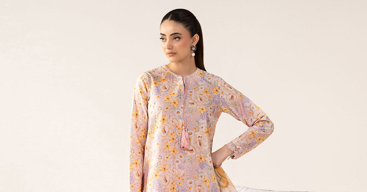 3 Piece Embroidered Lawn Suit