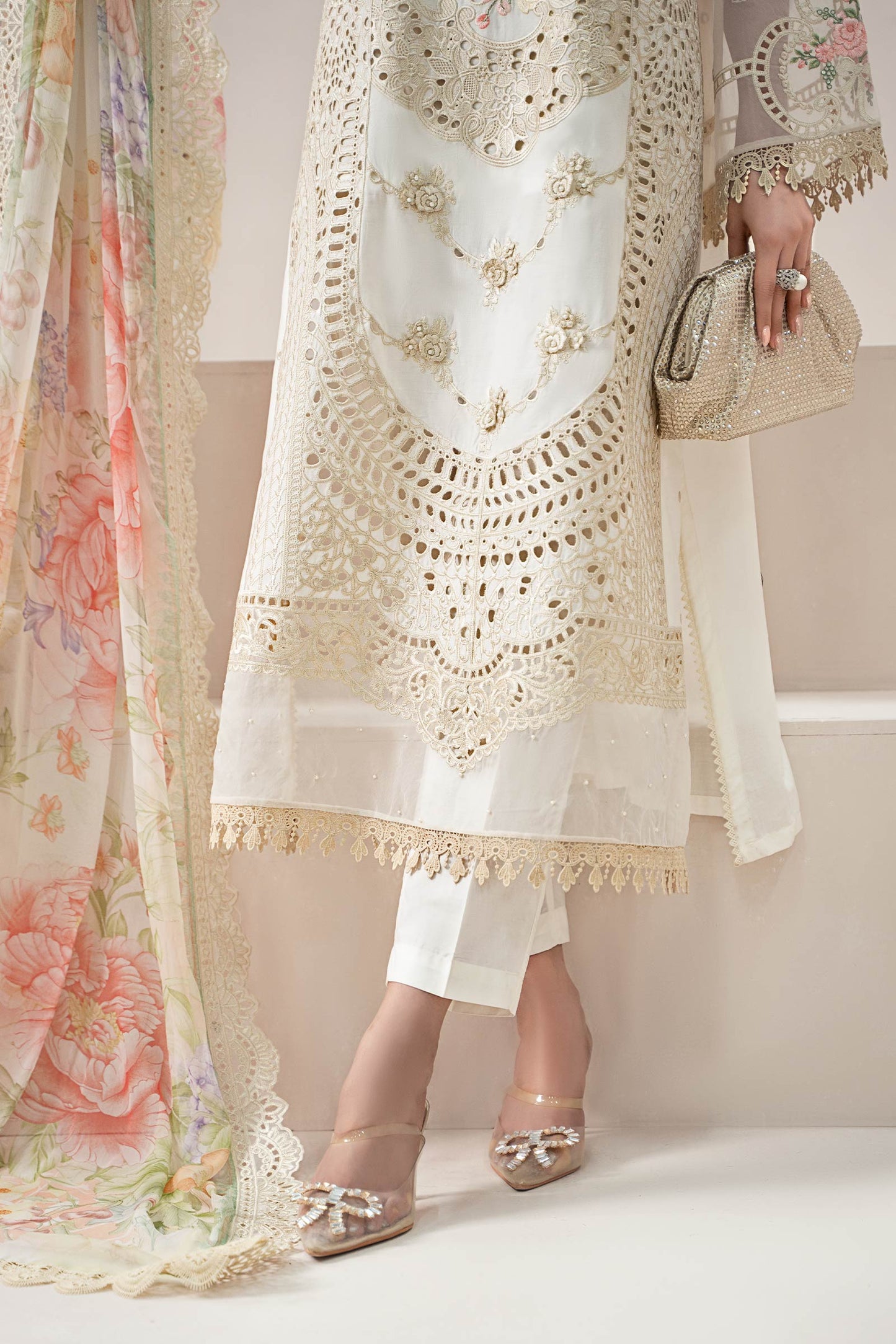 3 Piece Embroidered Lawn Suit | ELS-25-07