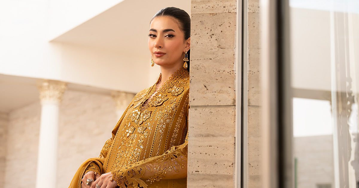 3 Piece Embroidered Lawn Suit