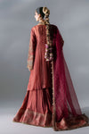 3 Piece Unstitched Embroidered Organza Suit