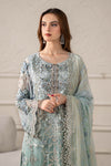 3 Piece Embroidered Chiffon Suit | MCS-25-108