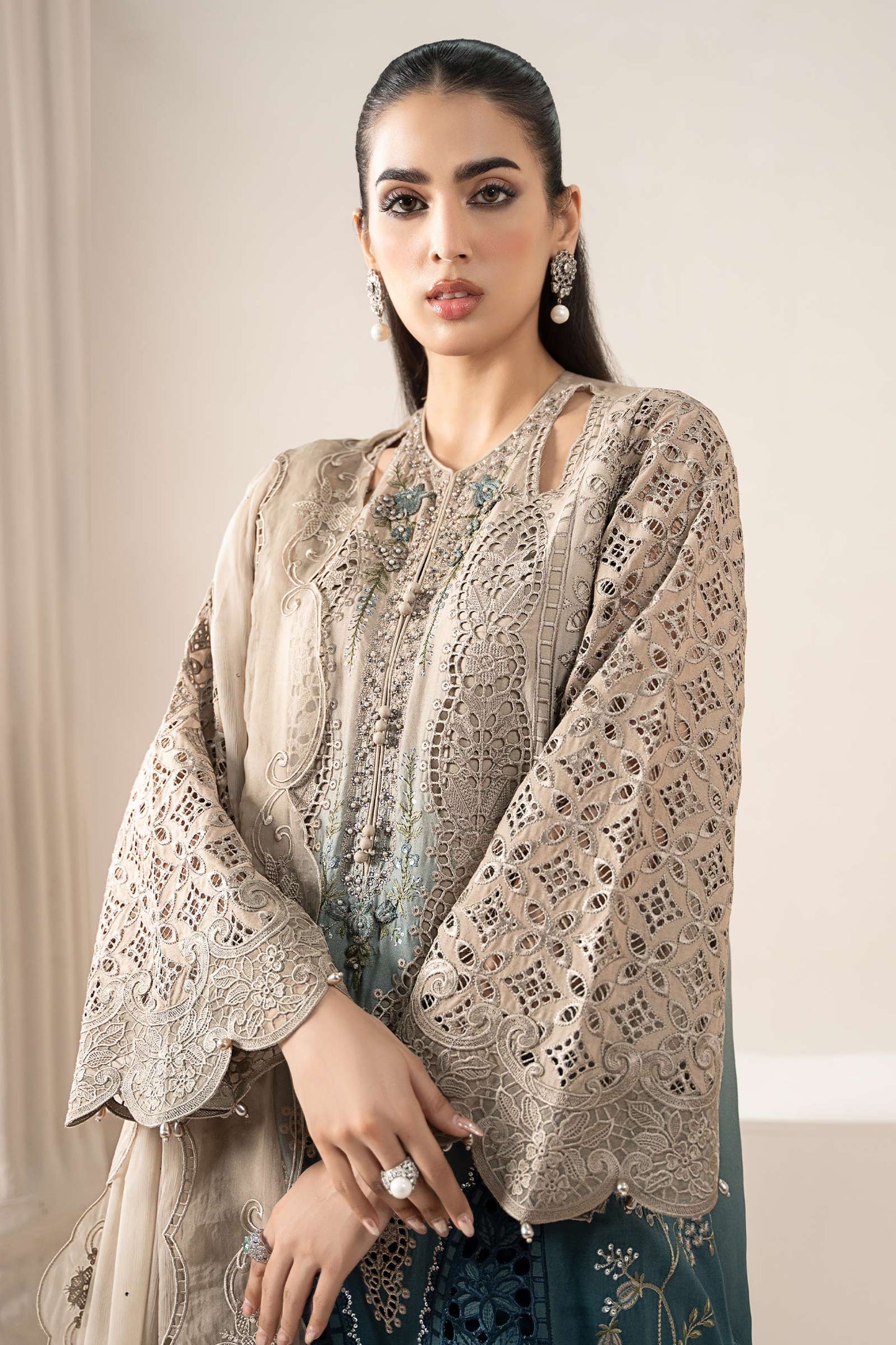 3 Piece Embroidered Lawn Suit | ELS-25-08