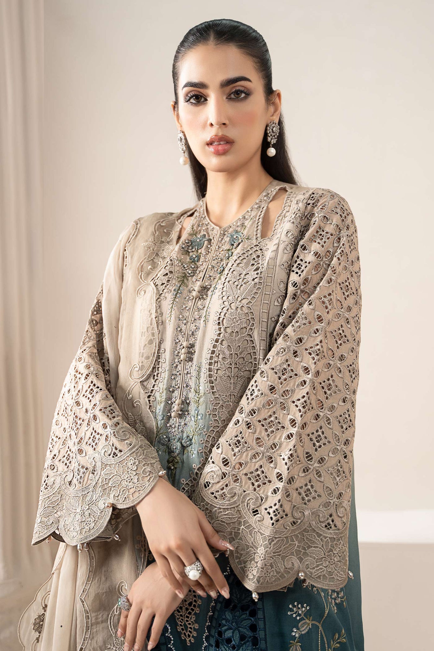 3 Piece Embroidered Lawn Suit | ELS-25-08