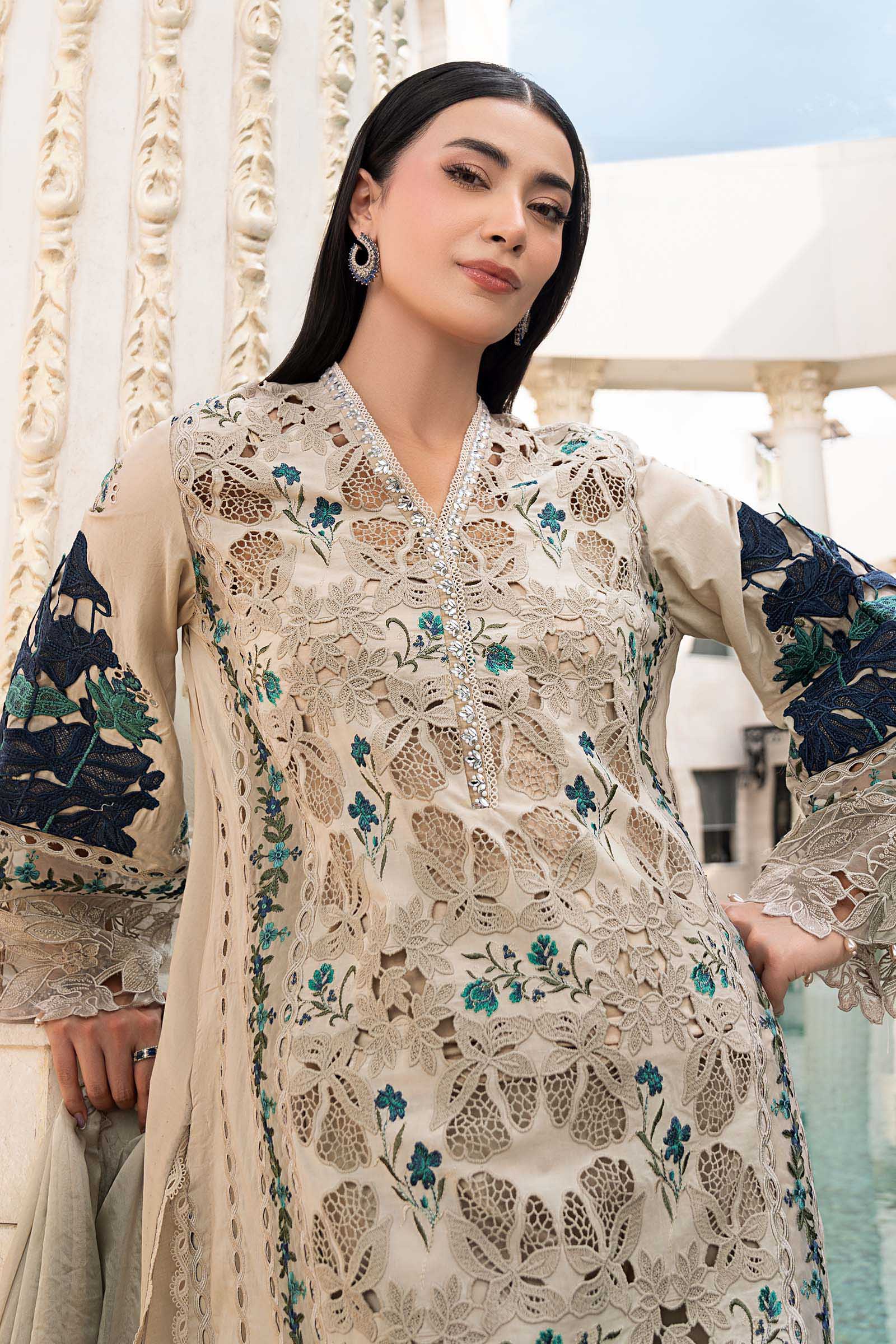 3 Piece Embroidered Lawn Suit