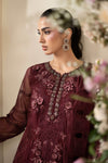 3 Piece Embroidered Chiffon Suit