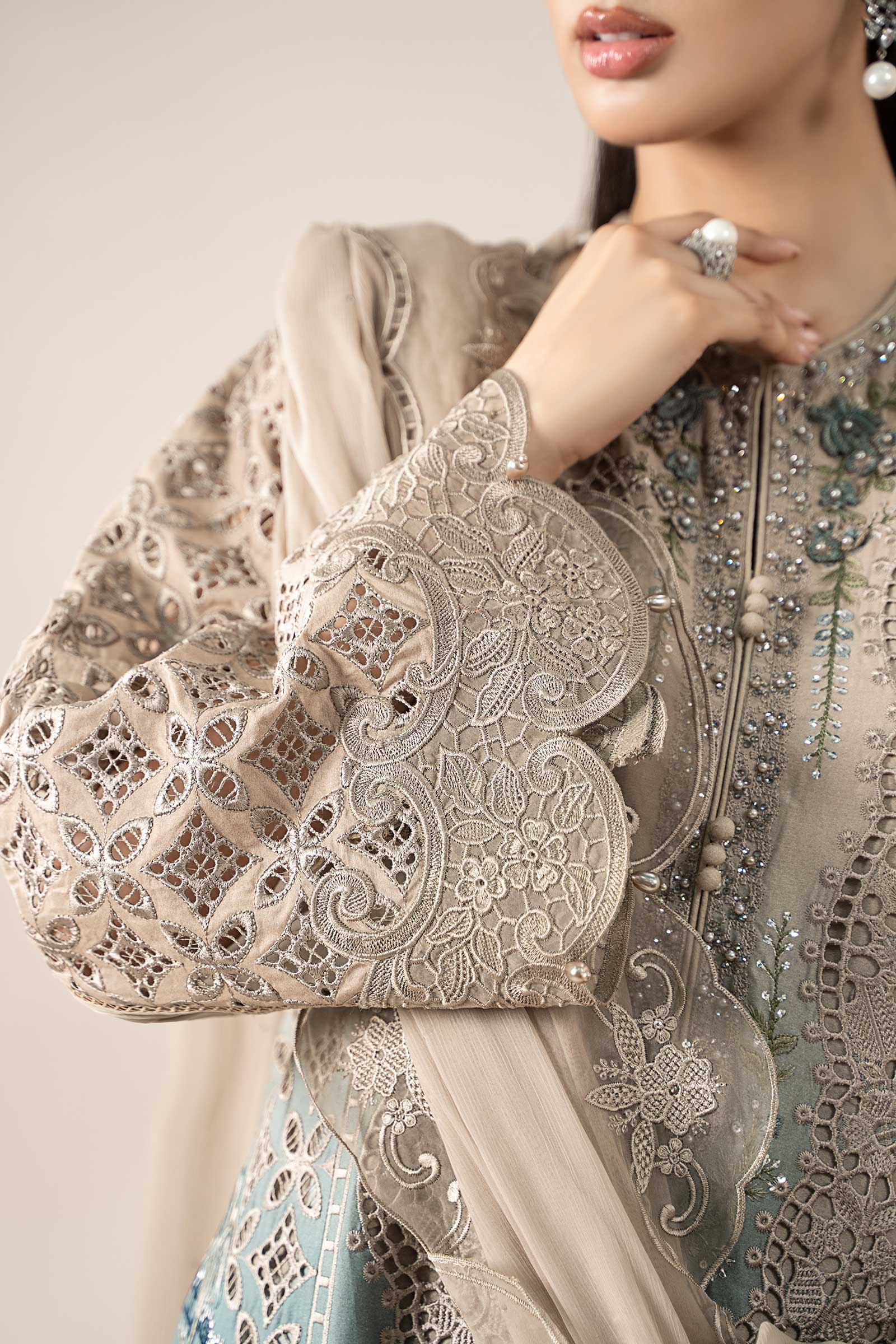 3 Piece Embroidered Lawn Suit | ELS-25-08