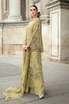 3 Piece Unstitched Embroidered Raw Silk Suit