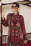 3 Piece Unstitched Embroidered Cambric Suit | MPT-2709-A