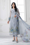 3 Piece Embroidered Organza Suit | DS-2509-B