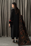 3 Piece Embroidered Linen Suit
