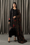 3 Piece Embroidered Linen Suit