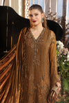 3 Piece Unstitched Embroidered Chiffon Suit