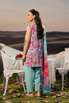 3 Pc Unstitched Embroidered Arabic Lawn Suit | MB-PFUS25-10A