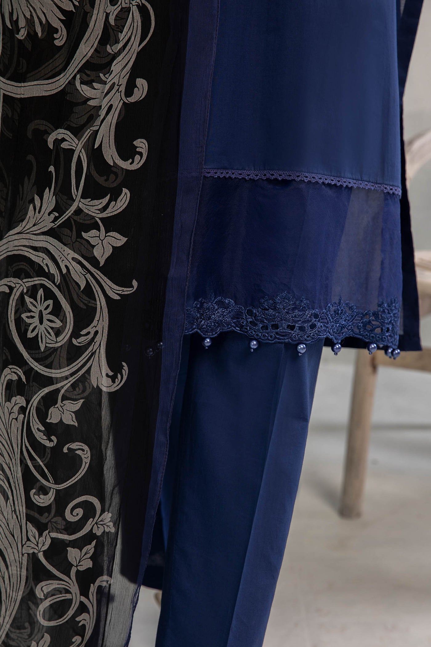 3 Piece Embroidered Lawn Suit