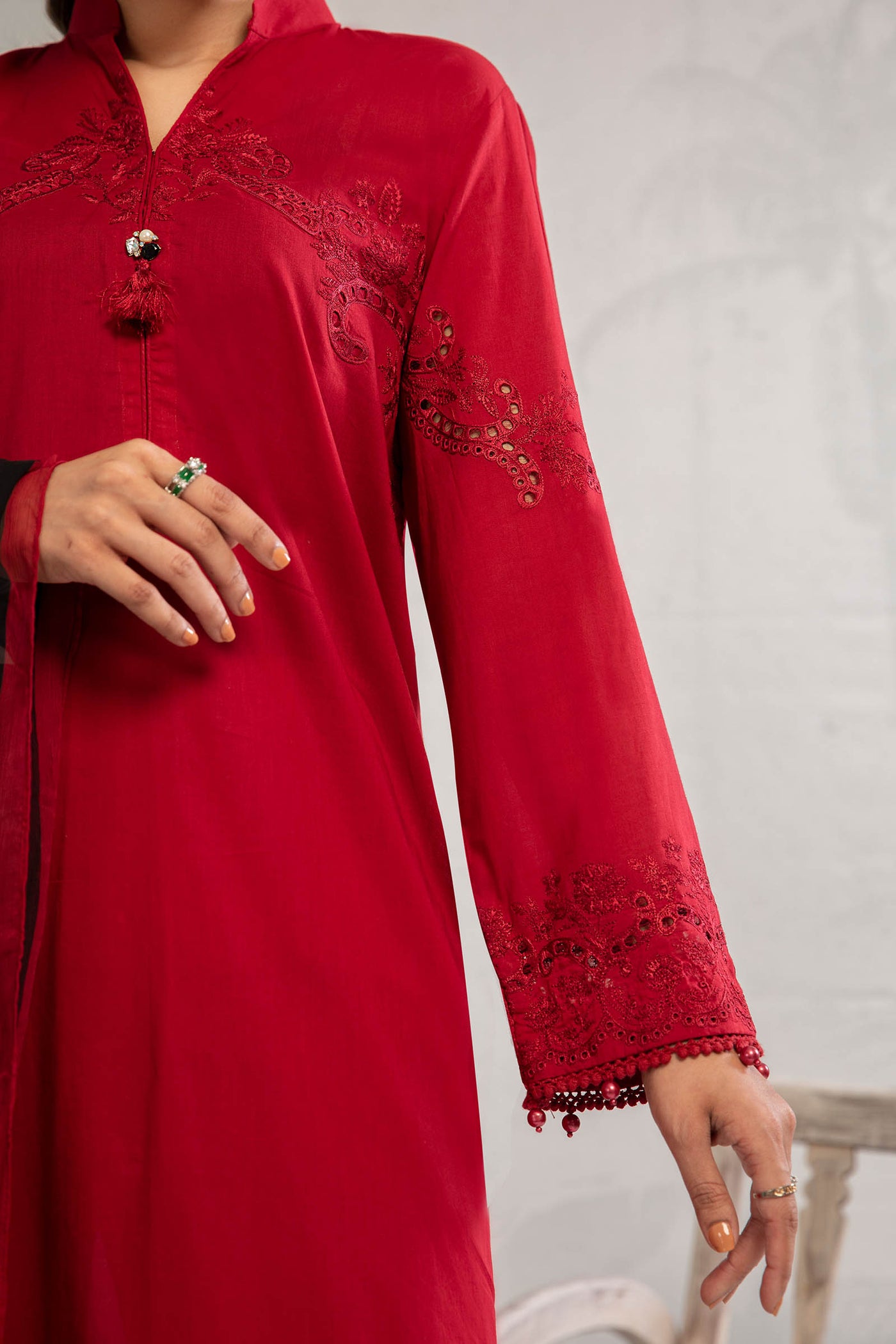3 Piece Embroidered Lawn Suit