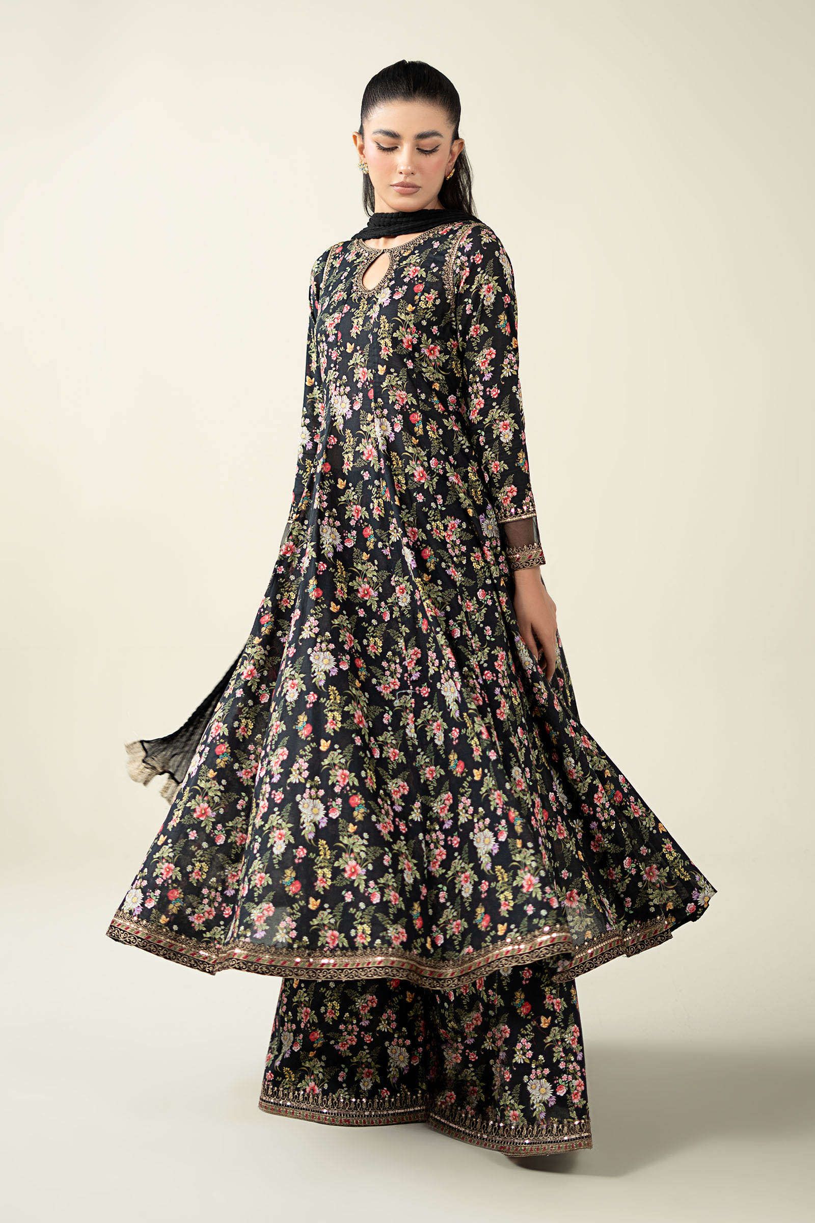 3 Piece Printed Lawn Suit