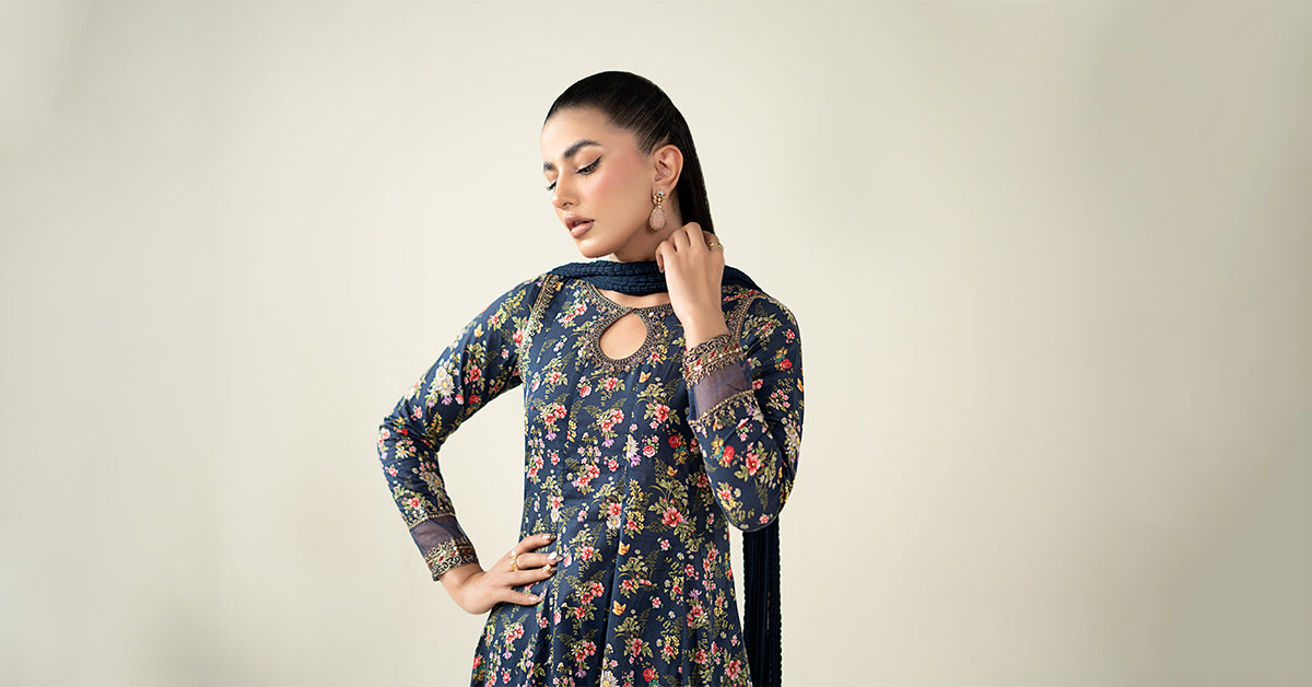 3 Piece Printed Lawn Suit