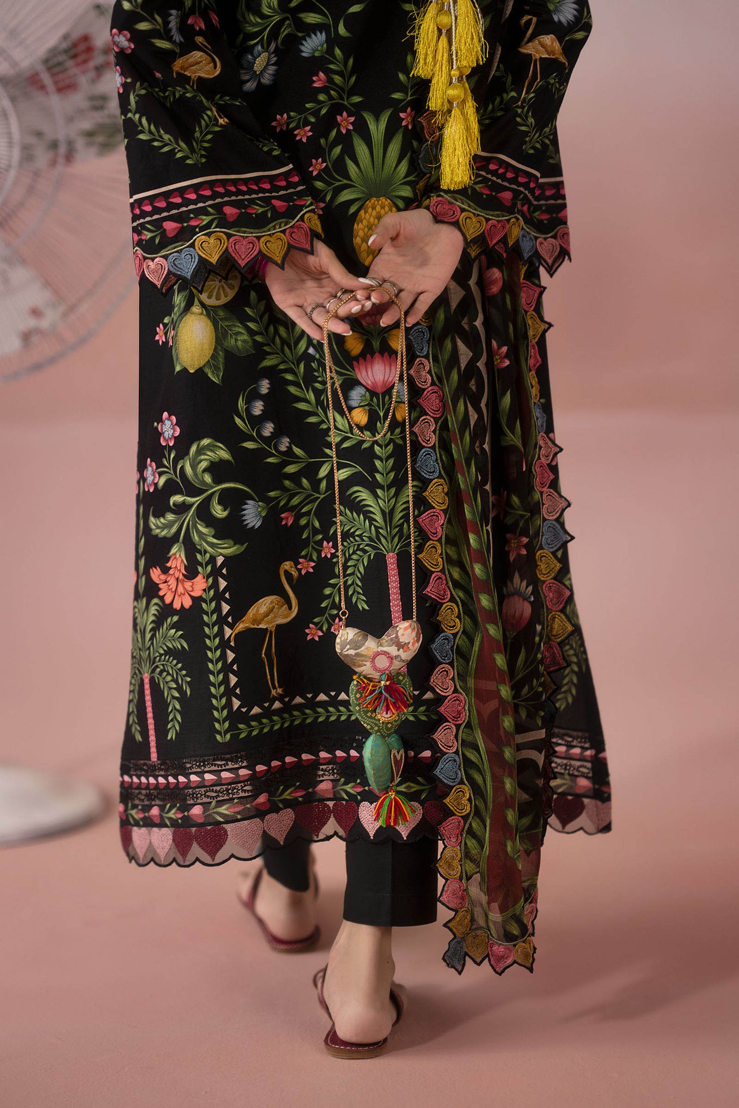 3 Piece Embroidered Lawn Suit