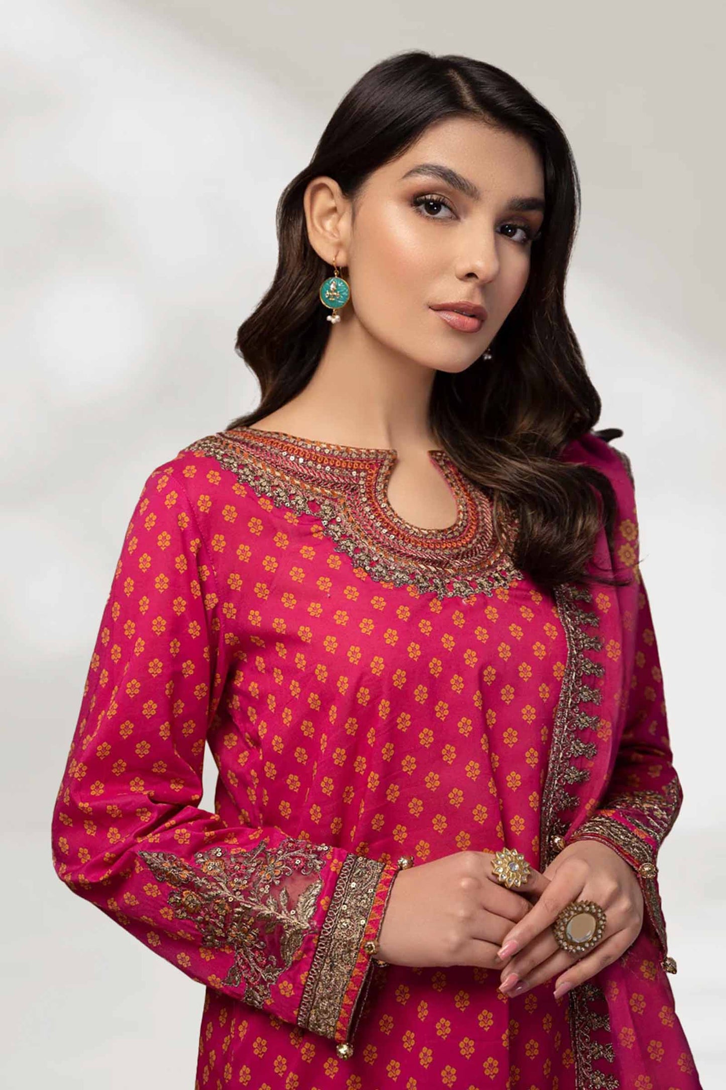 3 Piece Printed Lawn Suit