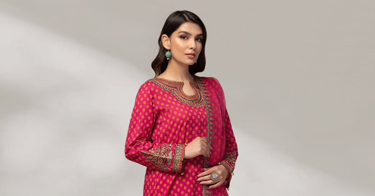 3 Piece Printed Lawn Suit