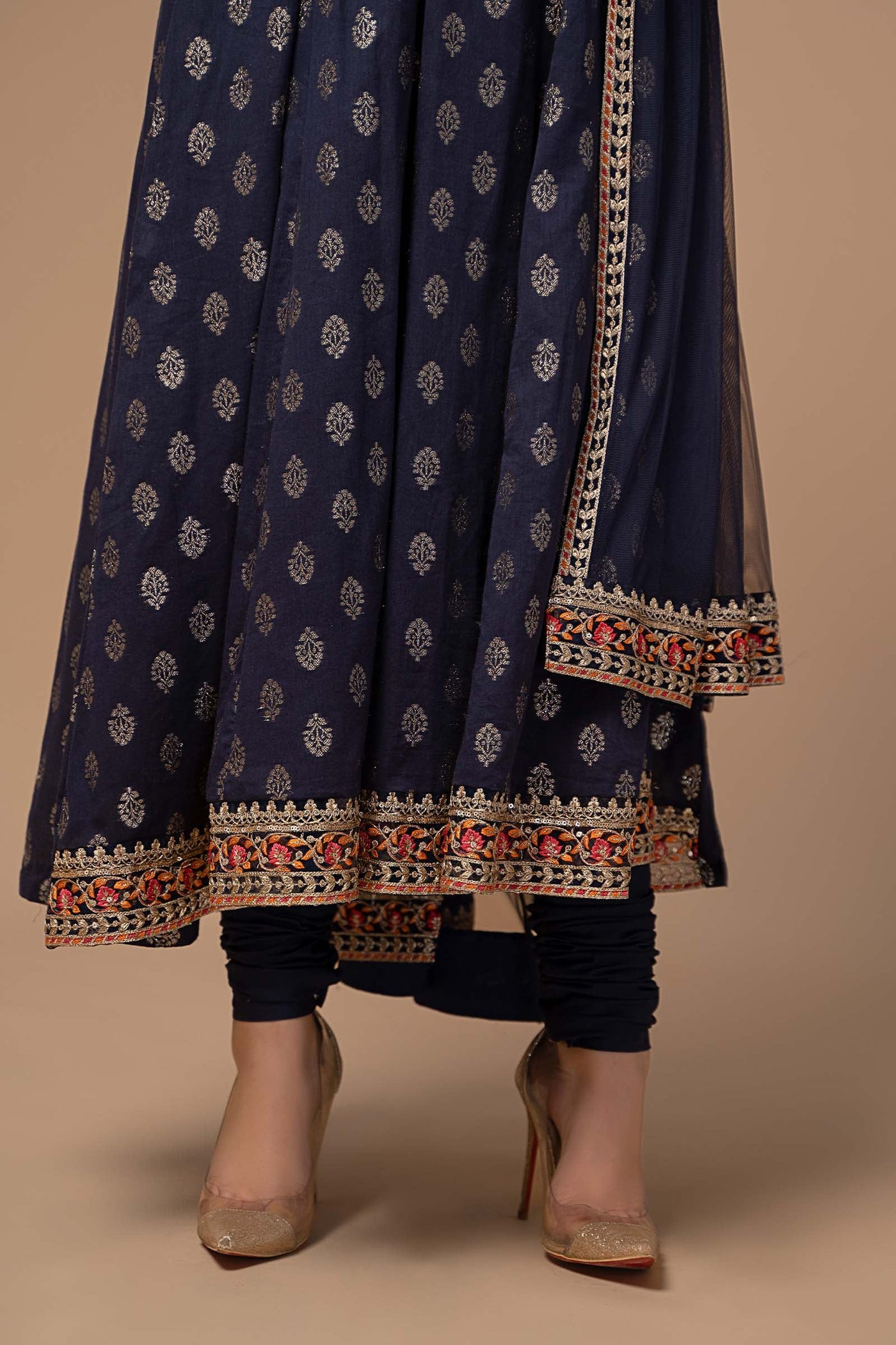 3 Piece Embroidered Suit