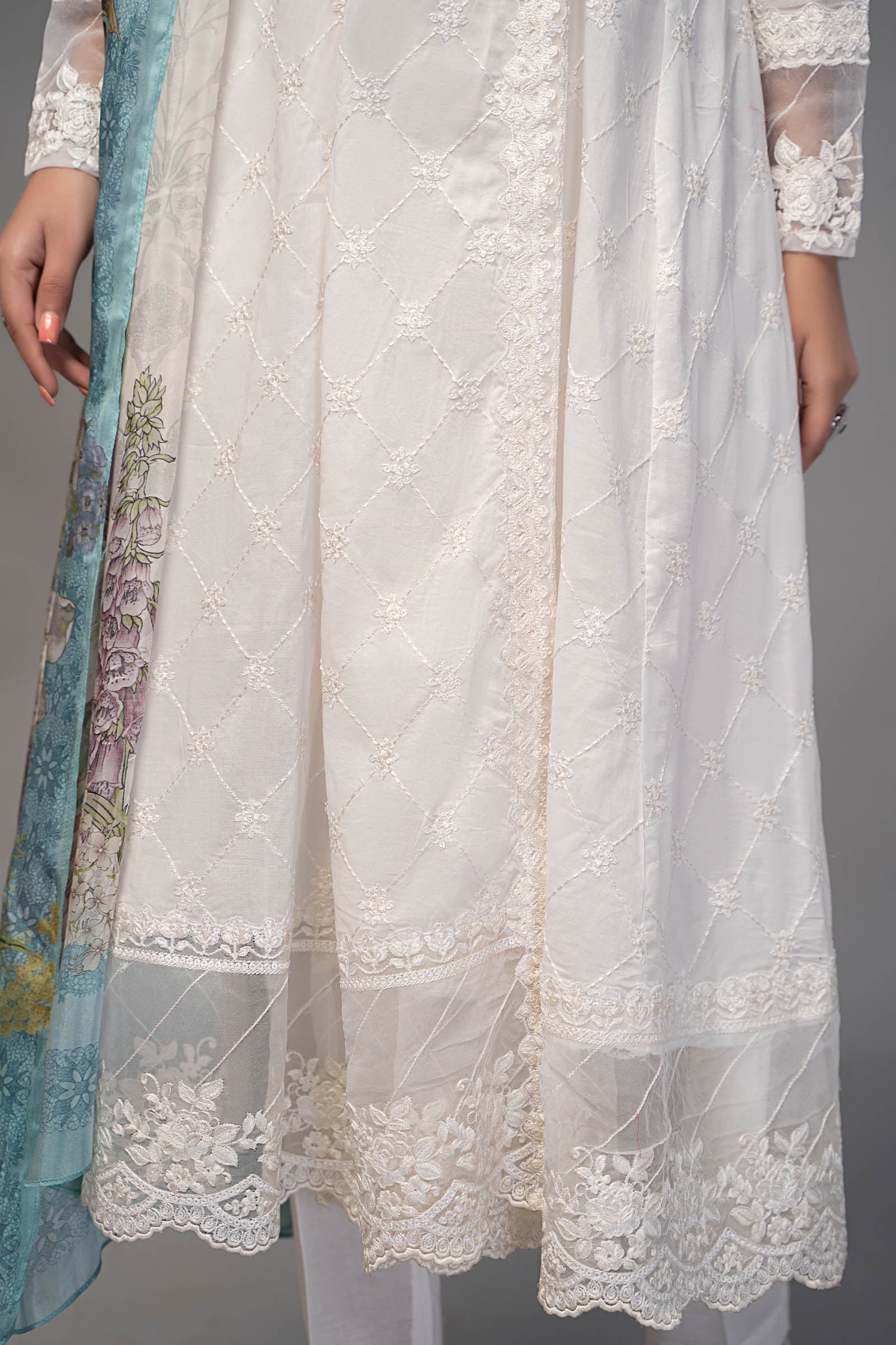 3 Piece Embroidered Suit