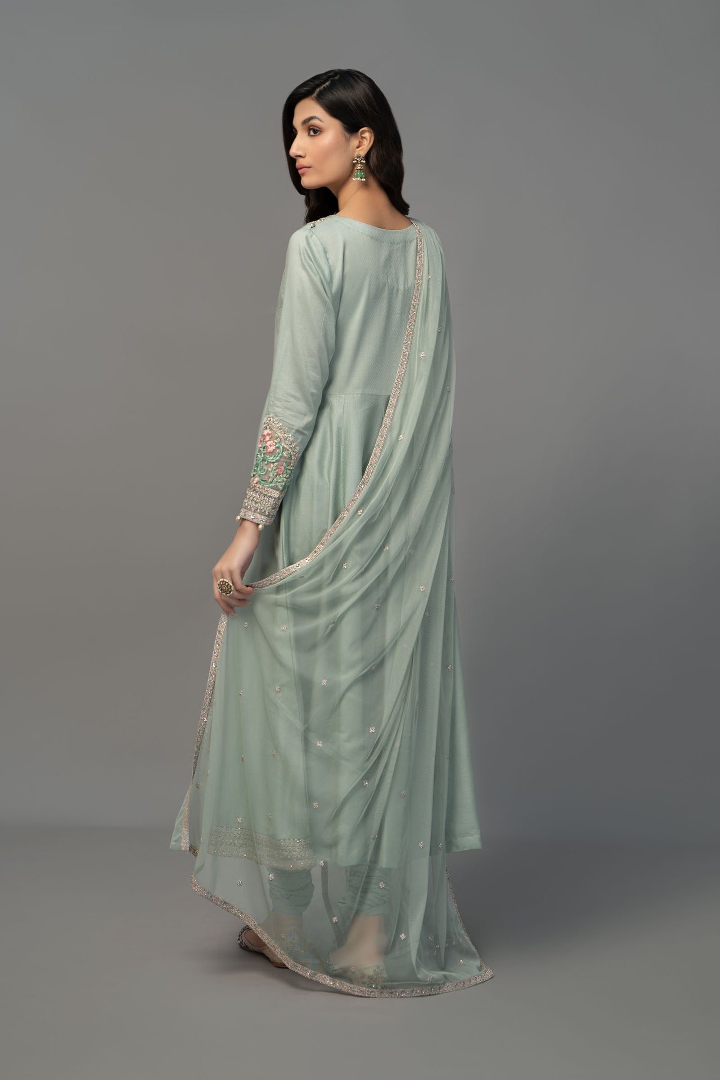 3 Piece Embroidered Suit