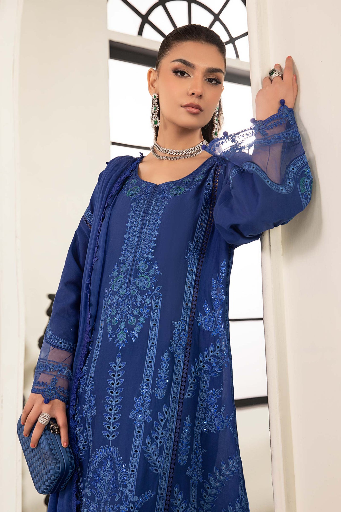 3 Piece Embroidered Lawn Suit