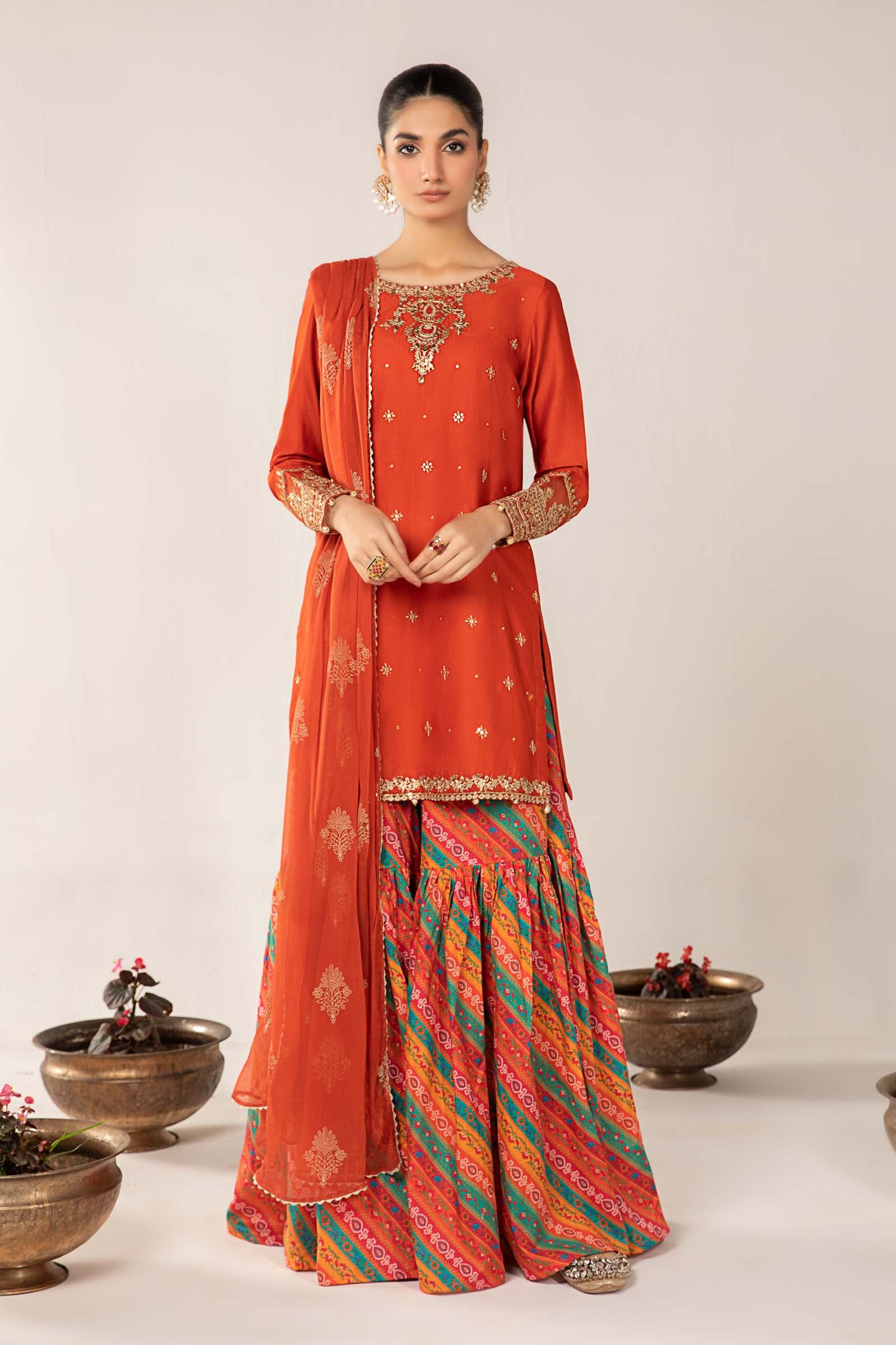 3 Piece Embroidered Lawn Suit