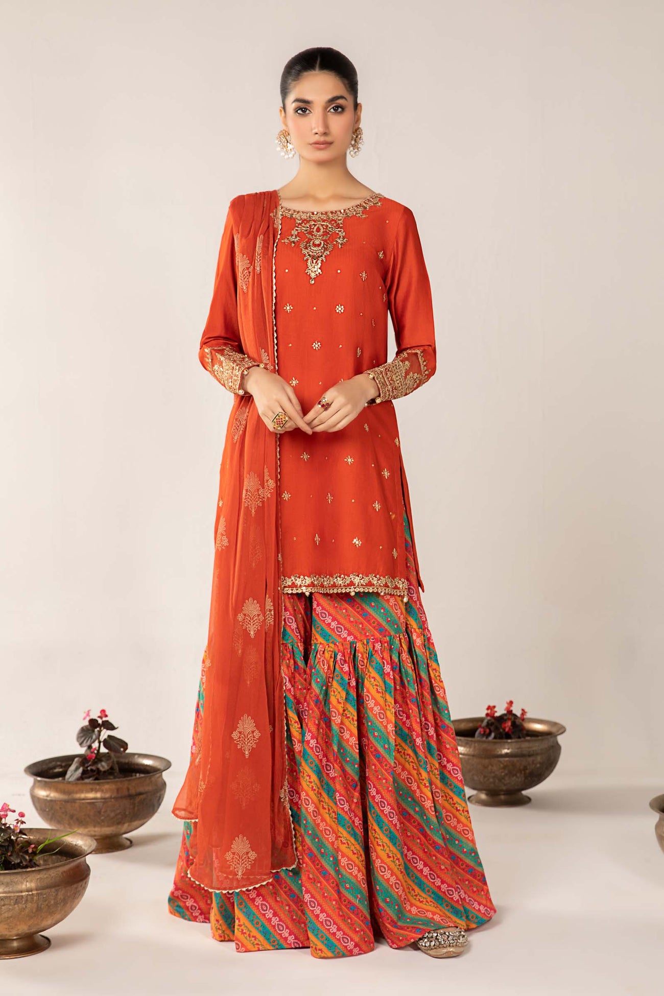 3 Piece Embroidered Lawn Suit