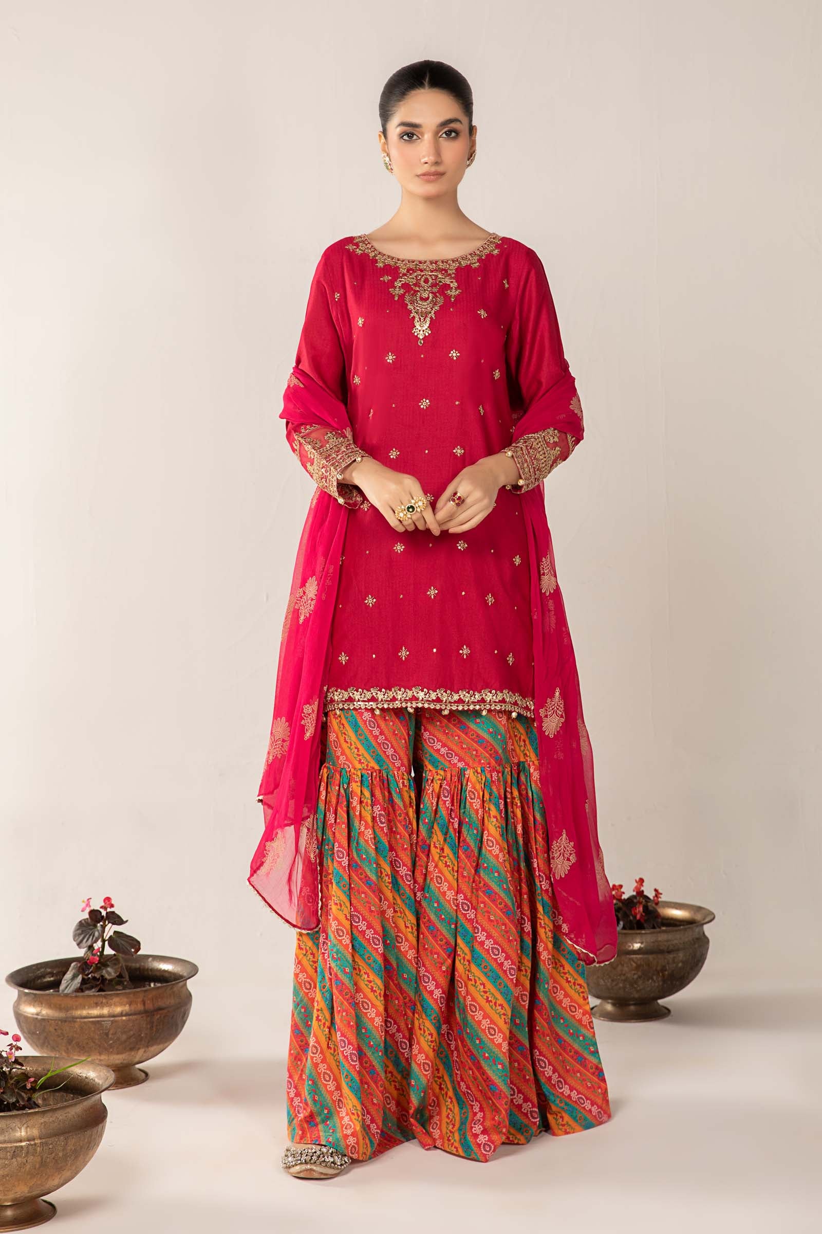 3 Piece Embroidered Lawn Suit