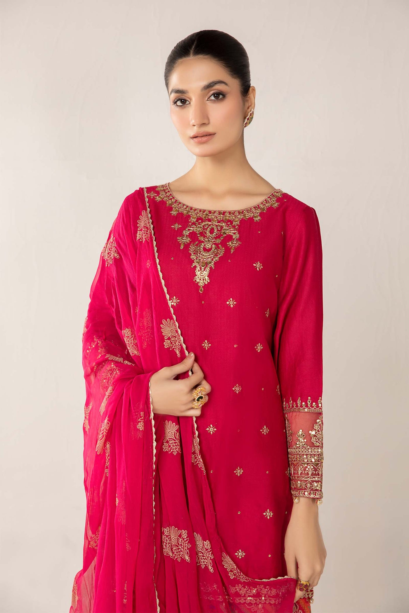 3 Piece Embroidered Lawn Suit