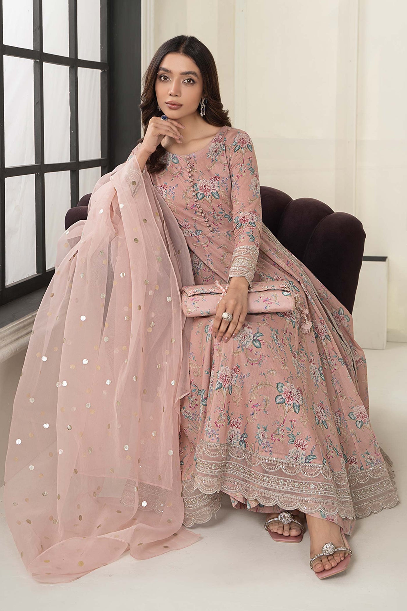 3 Piece Embroidered Lawn Suit