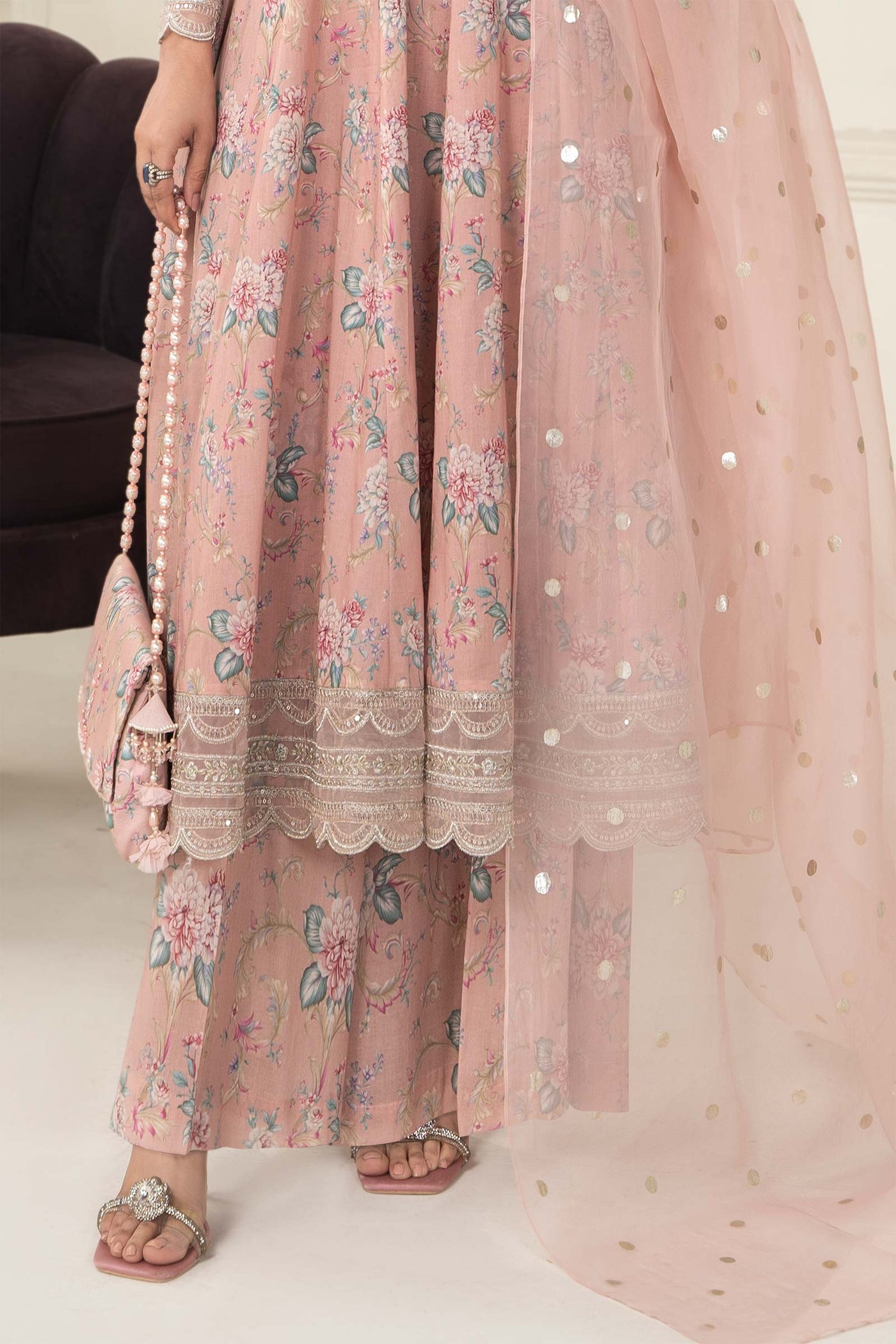 3 Piece Embroidered Lawn Suit
