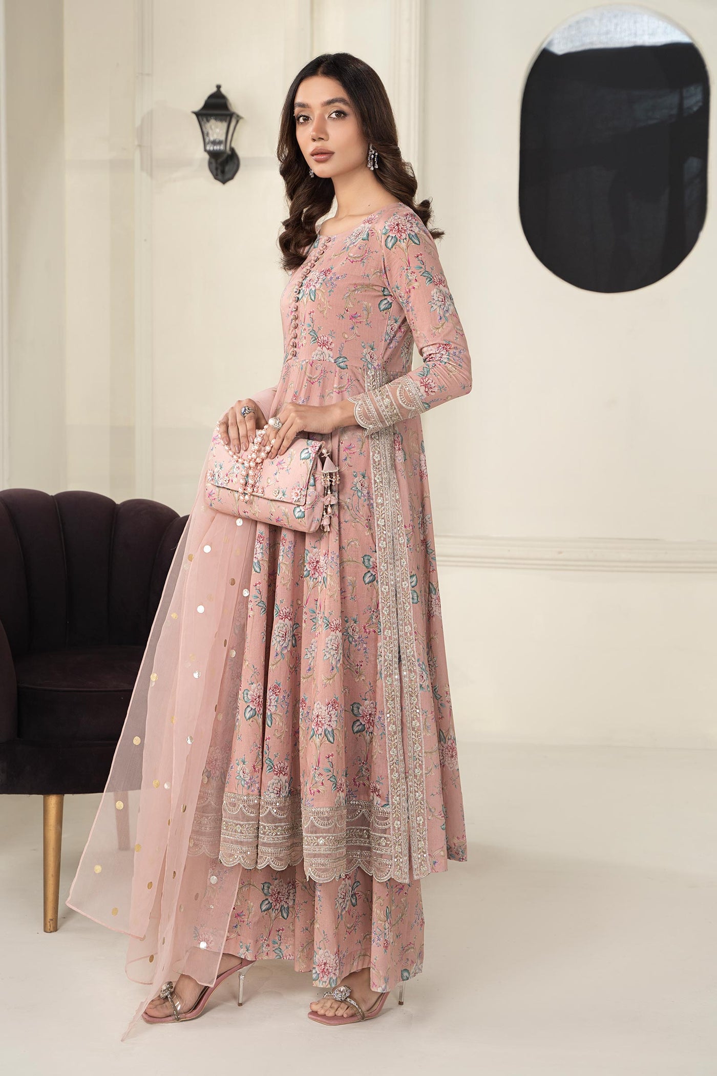 3 Piece Embroidered Lawn Suit