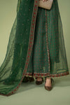 3 Piece Embroidered Net Organza Suit