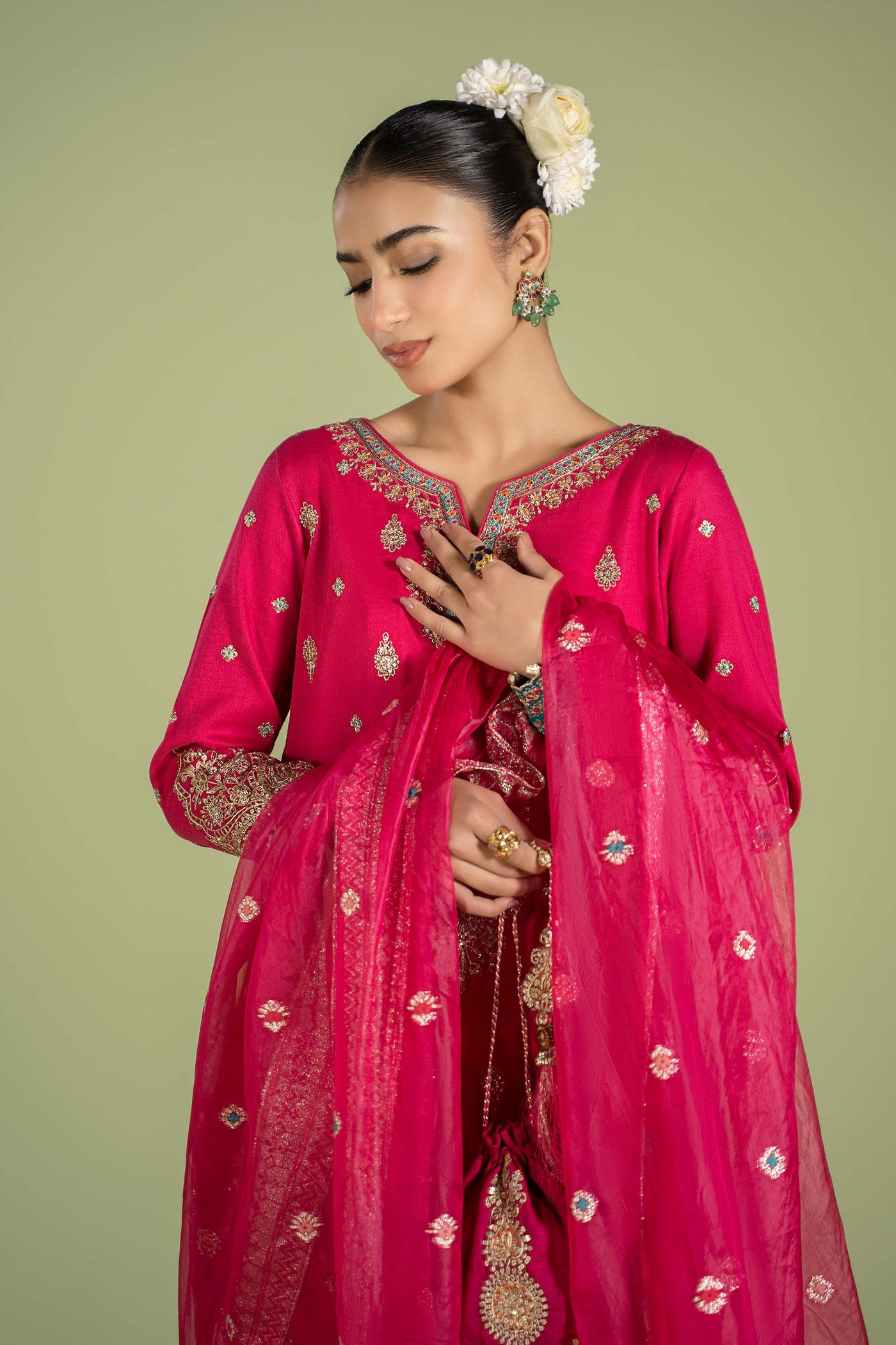 3 Piece Embroidered Lawn Suit
