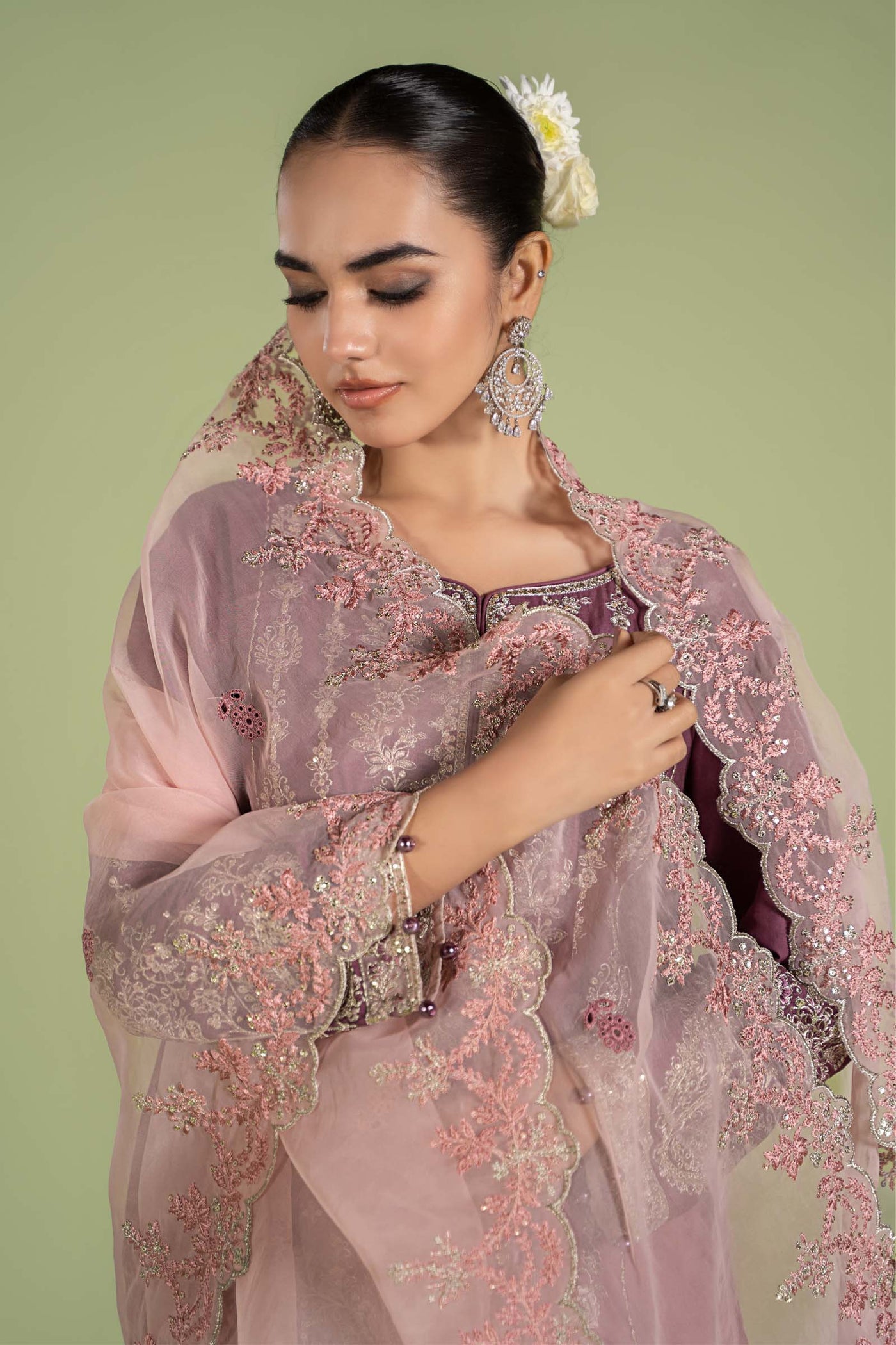 3 Piece Embroidered Lawn Suit